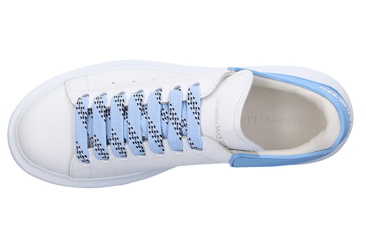(WMNS) Alexander McQueen Oversized Sneaker 'White Sky Blue' 621056WHXMT9223