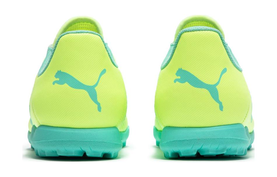 (GS) PUMA Future Play TF Football Boots 'Fluorescent Yellow Aqua' 107202-03