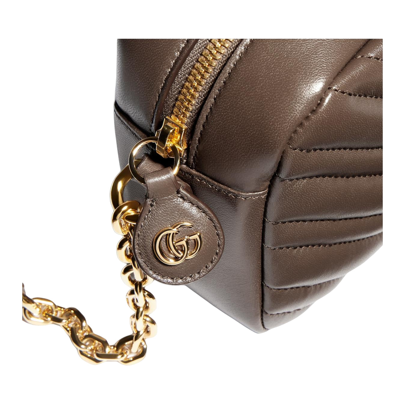 (WMNS) Gucci GG Marmont Small Camera Bag 'Dark Taupe' 855273-AAGVX-2818