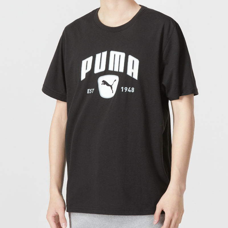 PUMA Performance Training Graphic Tee 'Black' 523743-01