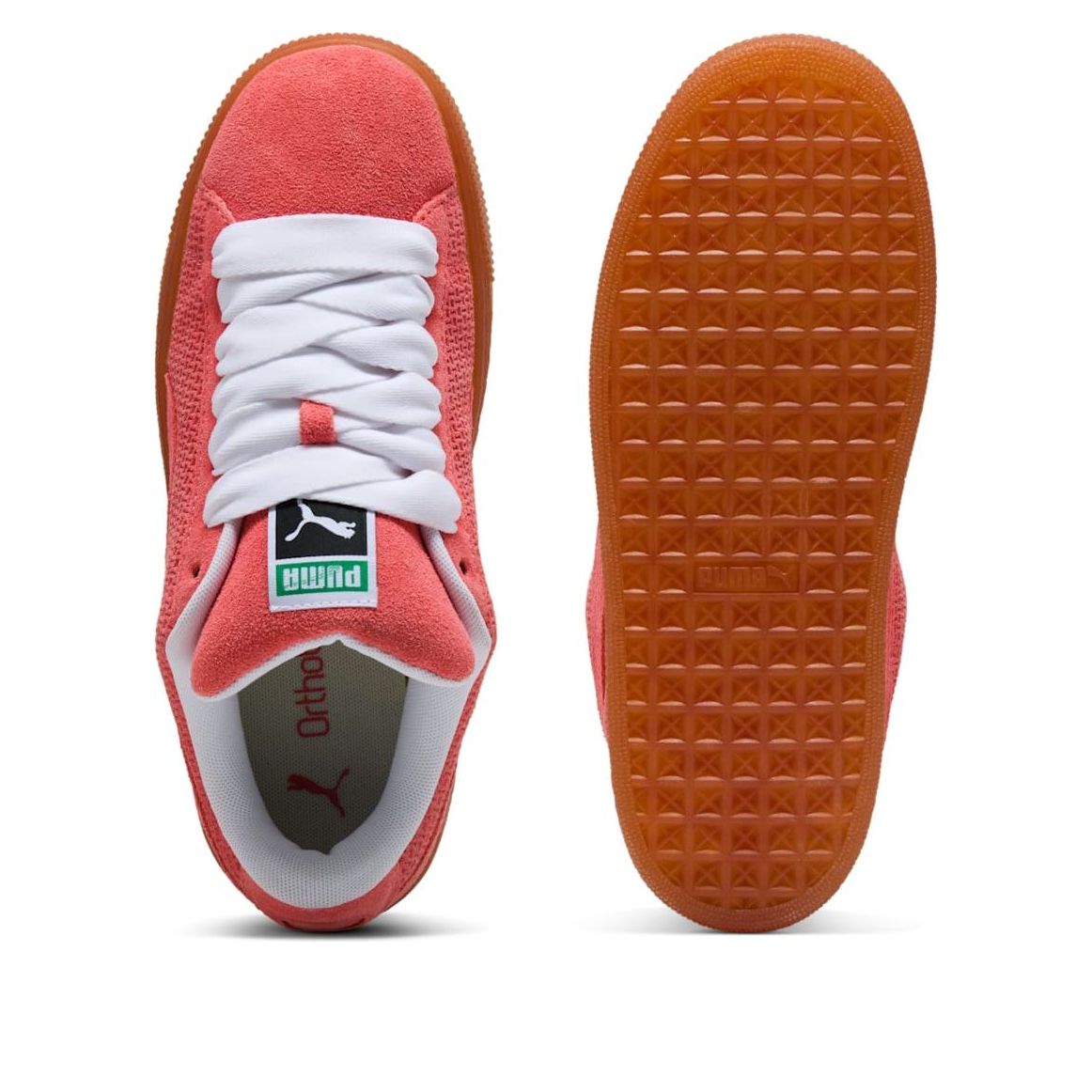 (WMNS) PUMA Suede XL Braided 'Glowing Red' 402318-02
