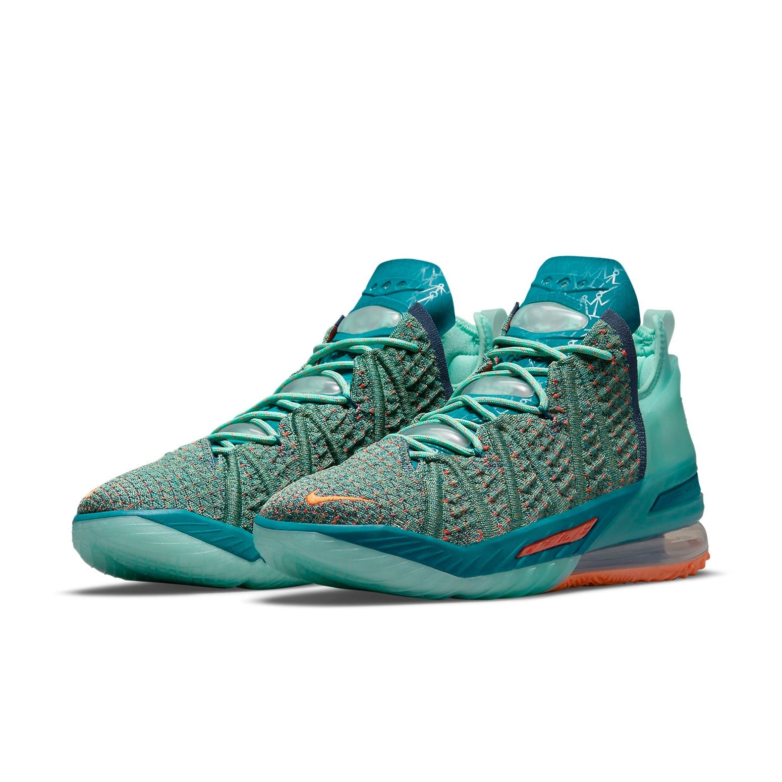 Nike LeBron James Family Foundation x LeBron 18 'We Are Family' CQ9283-300
