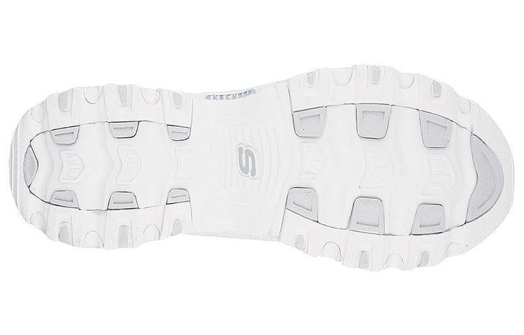 Skechers D'Lites 1.0 Low-Top Running Shoes White 52676-WHT