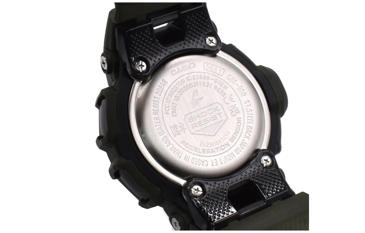 CASIO G-Shock Digital-Analog 'Olive Green' GBA-900UU-3A
