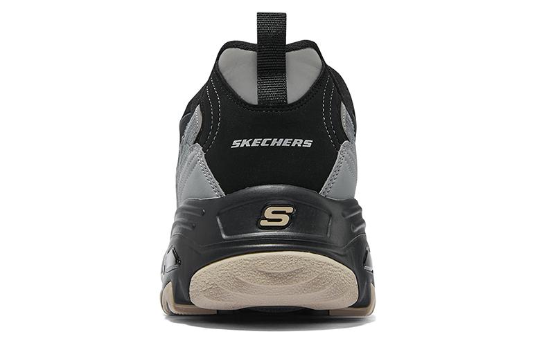 Skechers D'lites 1.0 Marathon Running Shoes 'Black Grey' 894265-BKGY