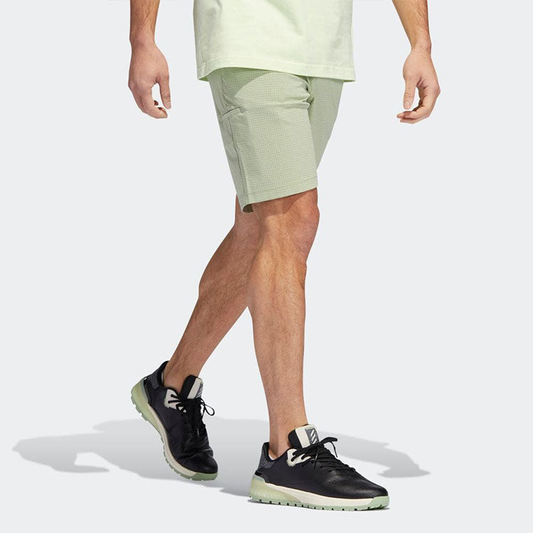 Men's adidas mesh Solid Color Straight Shorts Green H54070