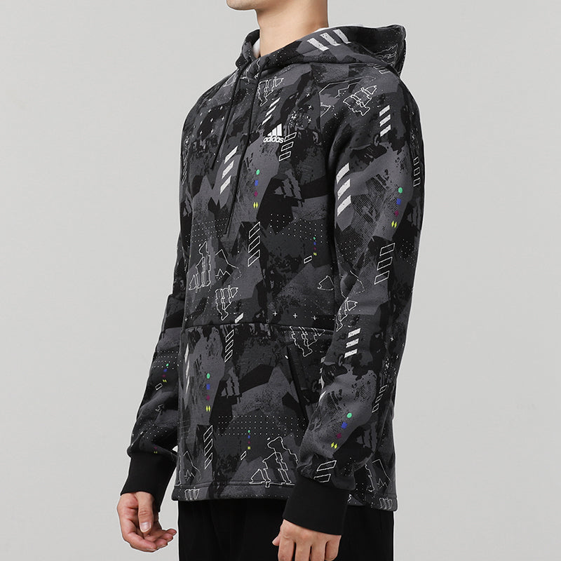 adidas Snw Gfx Hoody Full Print Pattern Pullover H13811
