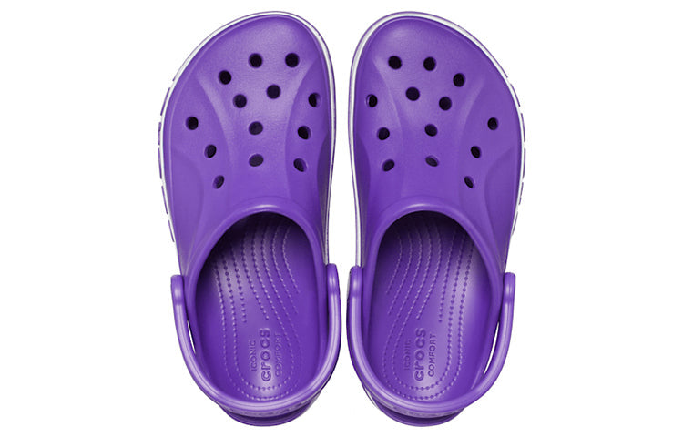 Crocs Bayaband Clog Wear-Resistant Cozy Beach Sports Unisex Purple Sandals 205089-520
