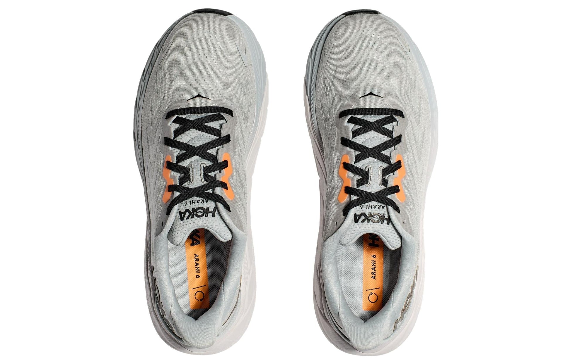 HOKA ONE ONE Arahi 6 'Harbor Mist Black' 1123194-HMBC