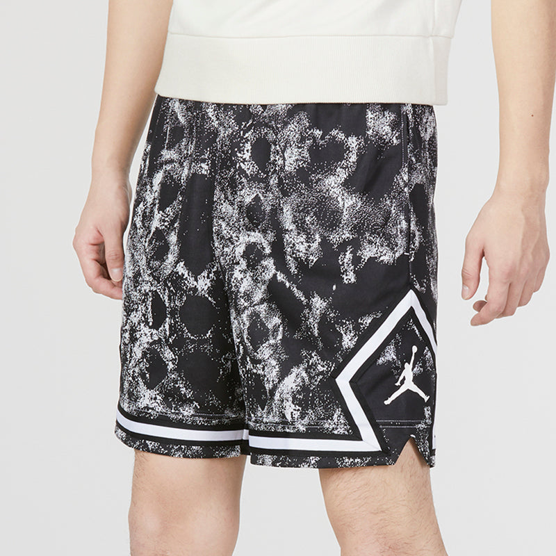 Air Jordan Diamond Basketball Shorts 'Black White' DV9780-100