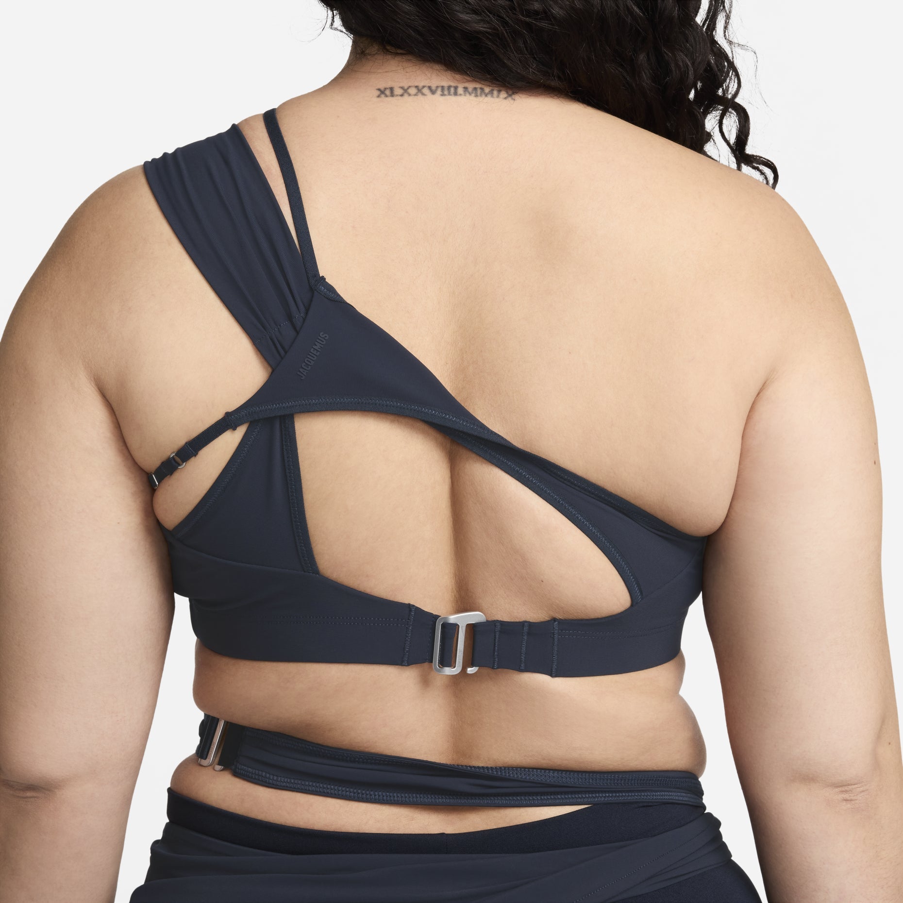 (WMNS) Nike x Jacquemus Top 'Dark Obsidian' FV0502-475
