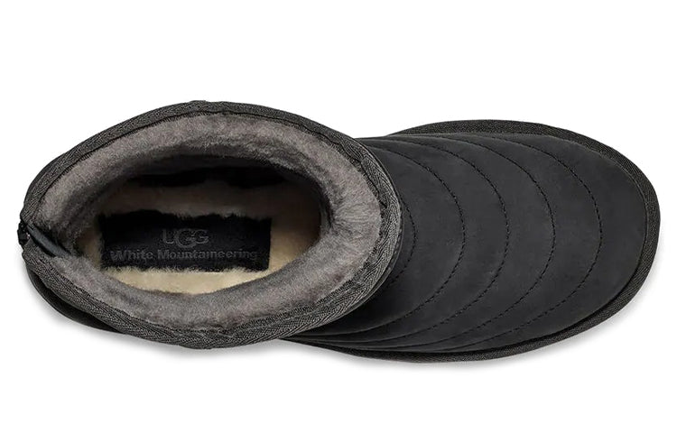 UGG x WM Classic Snow Boots Black/Grey 1119210-GRY