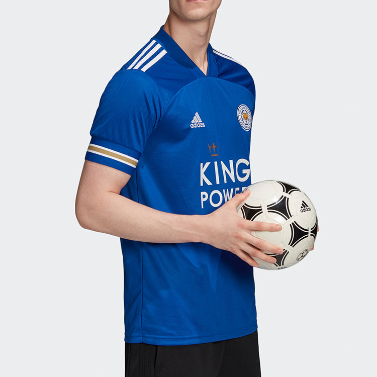 Men's adidas Home Fan Edition Short Sleeve Blue T-Shirt EK5571