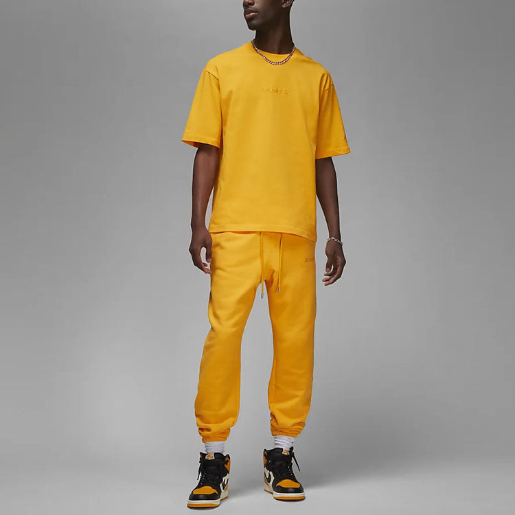 Air Jordan Wordmark Tee ' Yellow' FJ1970-739