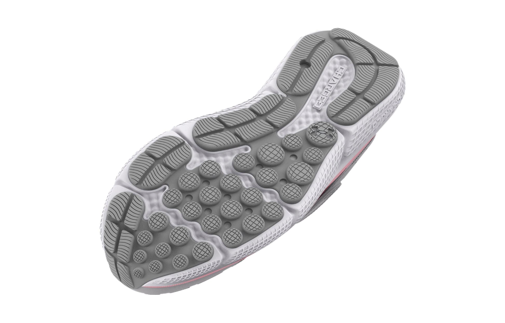 (PS) Under Armour Assert 10 AC Wide 'Halo Grey Pink Sugar' 3026193-100