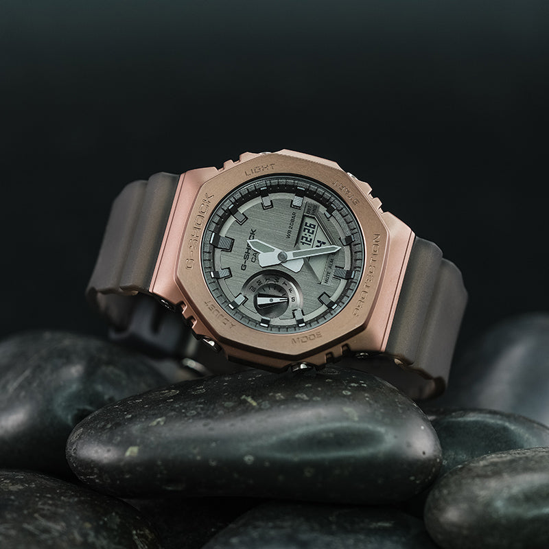 CASIO G-Shock Analog-Digital 'Brown' GM-2100MF-5APR