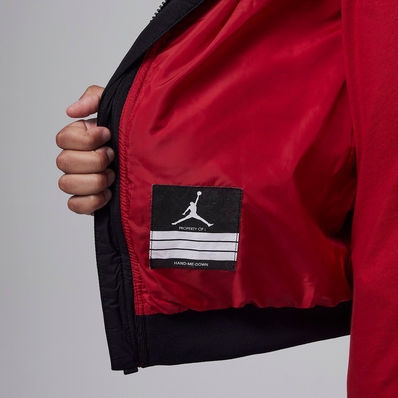 (PS) Air Jordan Quilted Liner Jacket 'Black' FZ6538-010