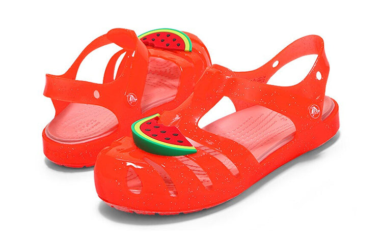 (PS) Crocs Isabella Charm Velcro Strap Closure 205535-6PJ