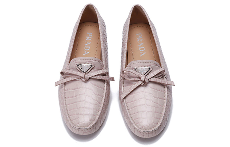 (WMNS) PRADA Saffiano Leather Driving Loafers 'Pink' 1DD071_1U5_F0236_F_005