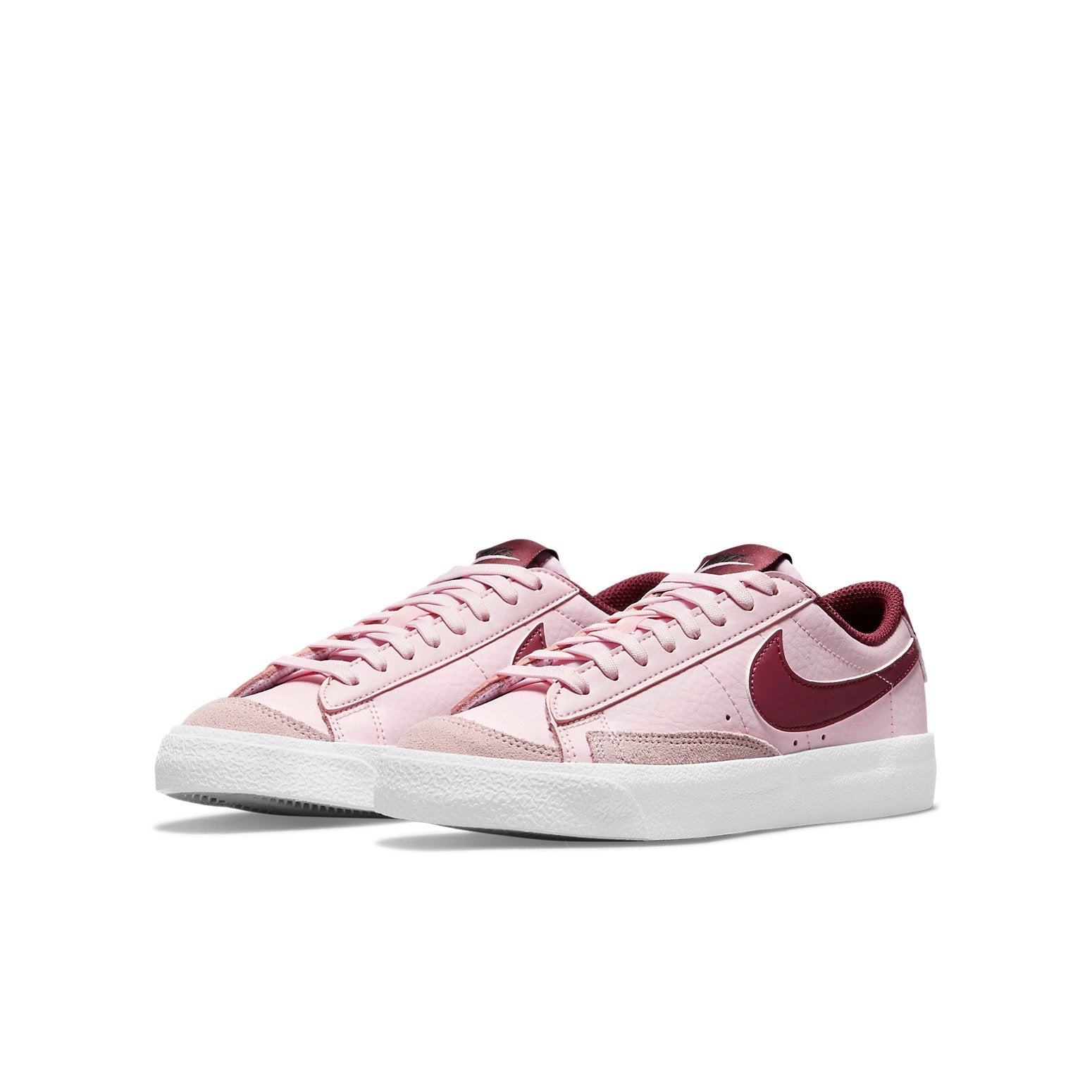 (GS) Nike Blazer Low '77 'Pink Foam Dark Beetroot' DA4074-600