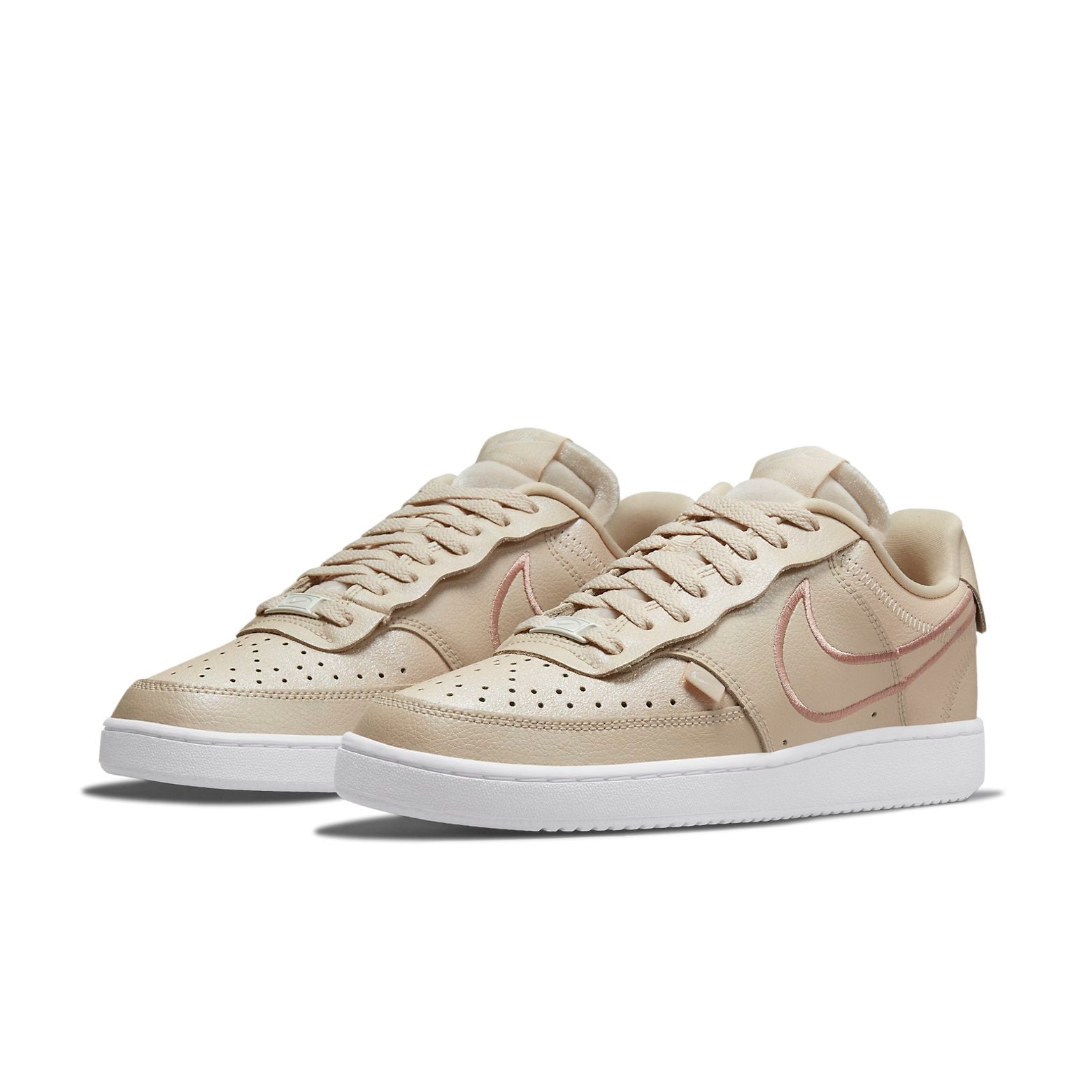 (WMNS) Nike Court Vision Low Premium 'Pearl White' DM0838-200
