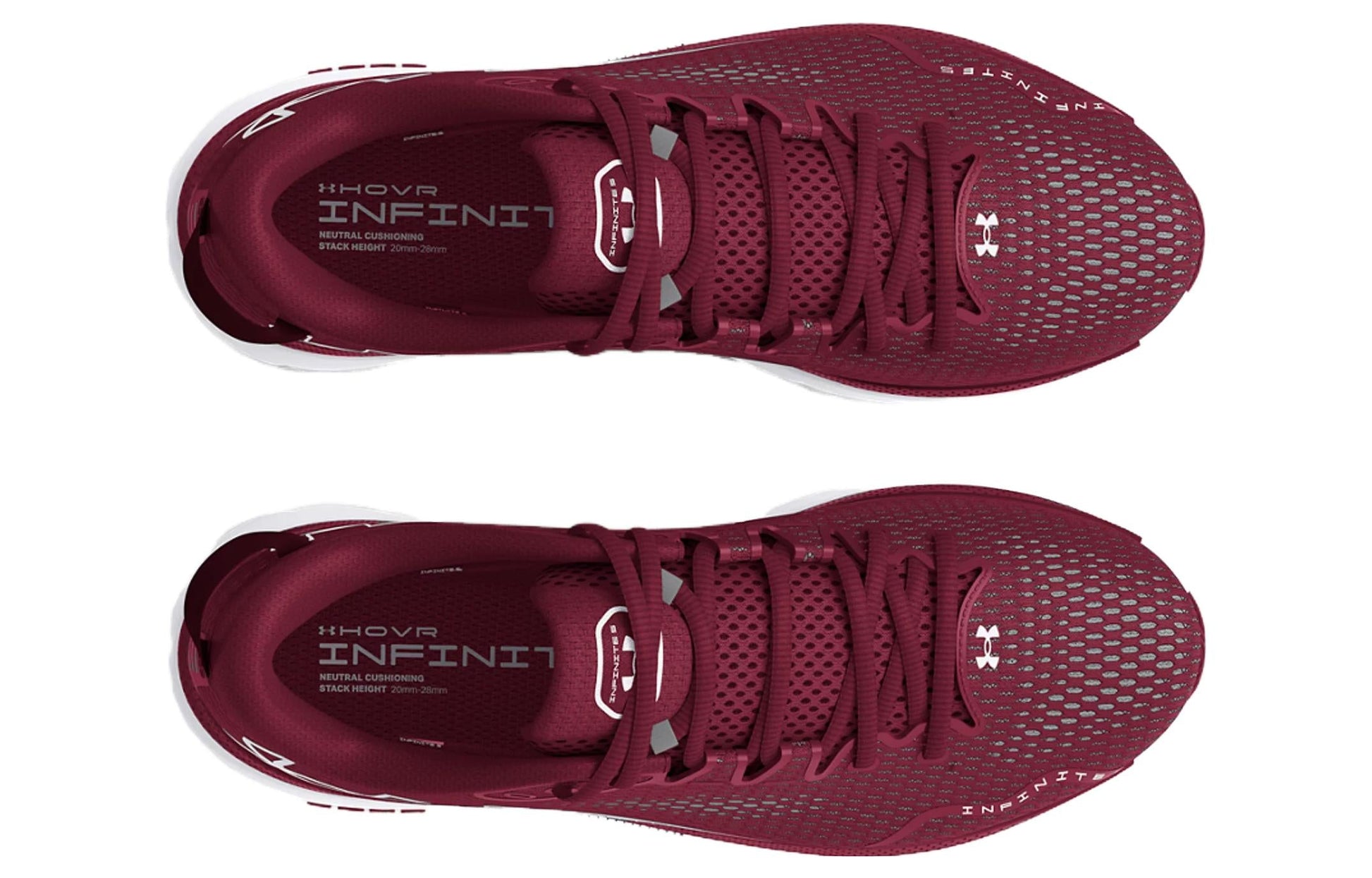 (WMNS) Under Armour HOVR Infinite 5 Team 'Cardinal' 3027424-601