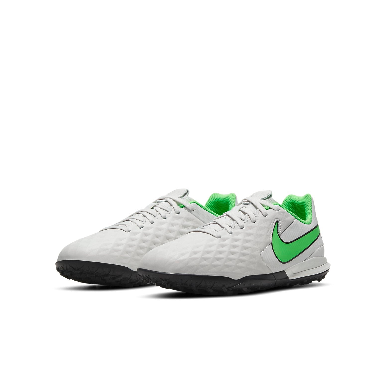 (GS) Nike Tiempo Legend 8 Academy TF Turf 'White Green' AT5736-030