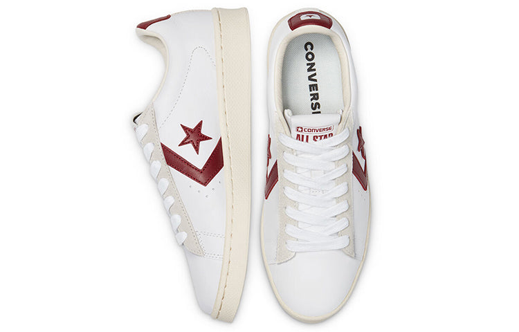 Converse Pro Leather Low Top 'White Red' 169716C