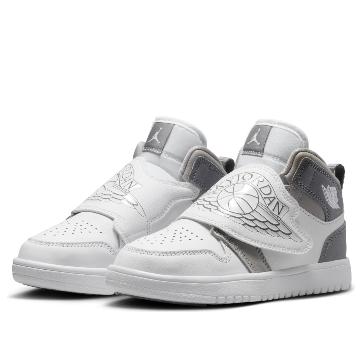 (PS) Air Jordan Sky Jordan 1 'Medium Grey White Cool Grey' BQ7197-011