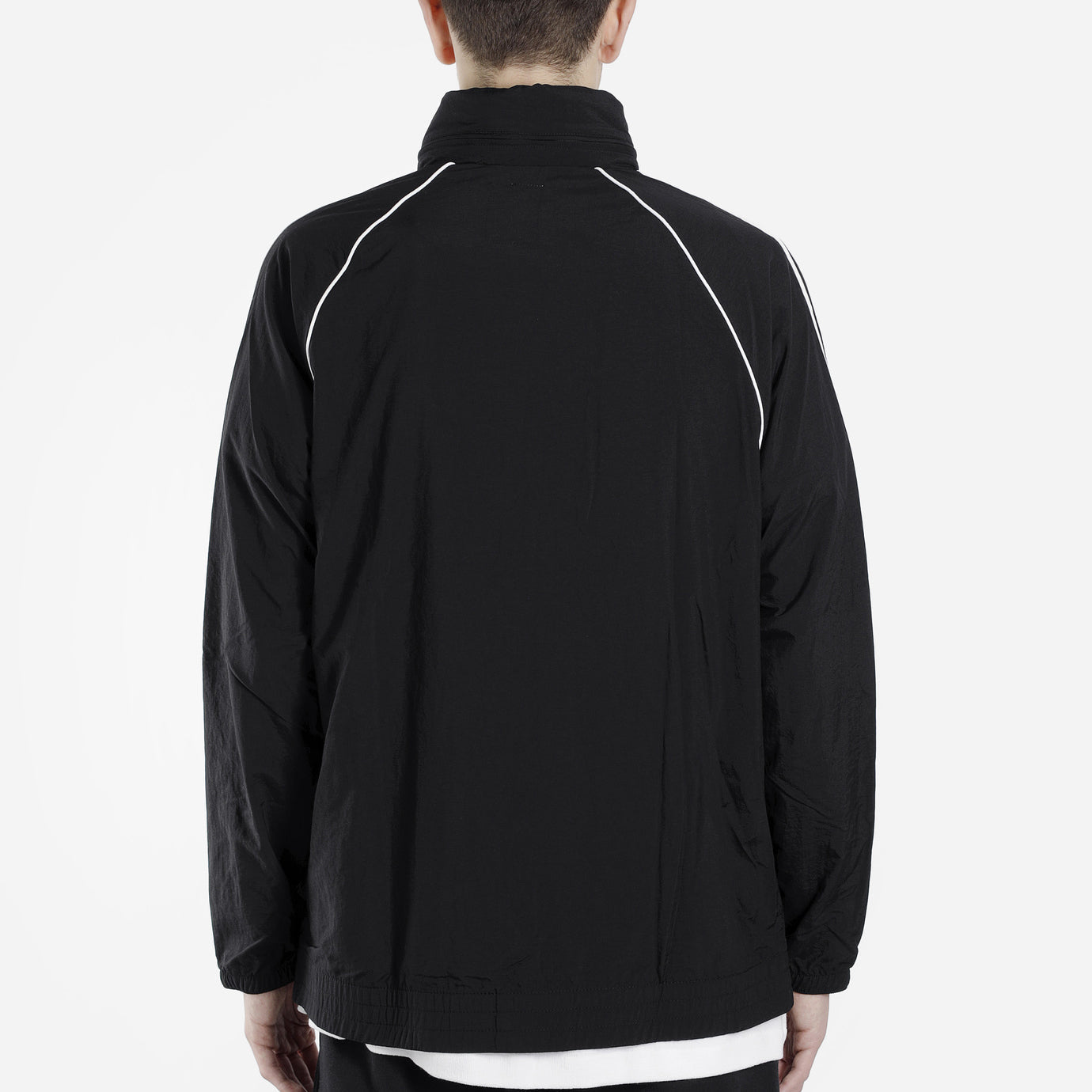 adidas originals SST Winbreaker Black logo CW1309