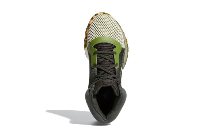 (GS)adidas Marquee Boost J Shoes 'Green White Orange' F97279