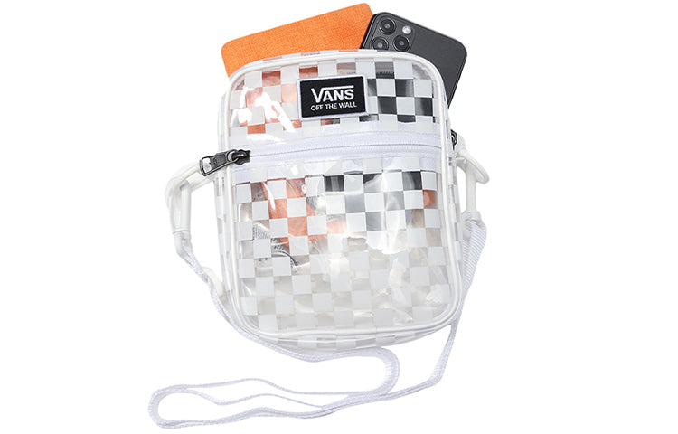 Vans Street Ready Clear Crossbody Bag 'White' VN0A4DRSC13