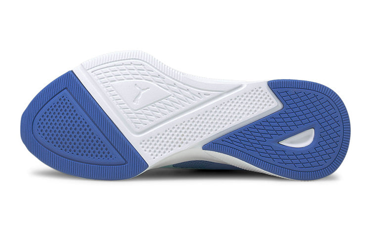 PUMA Flyer Runner K Shoes Blue/Yellow 192928-18