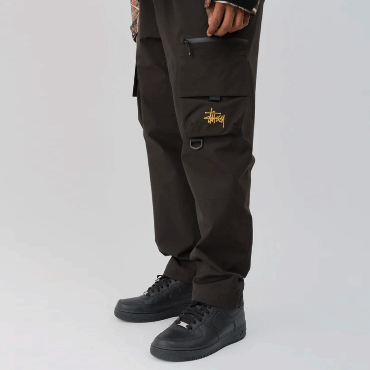 Stussy x GORE-TEX Shell Pants 'Black' STUSSY-SS21-322