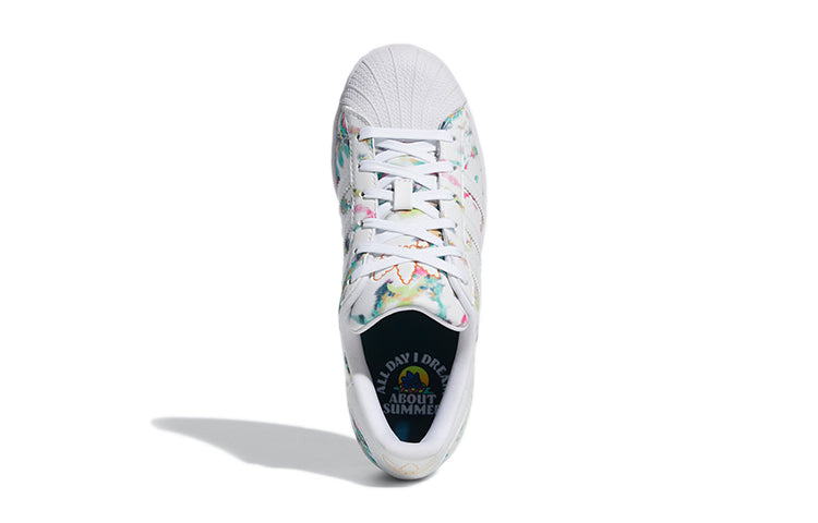 (GS) adidas Superstar Big Kid 'Watercolor' GX5406