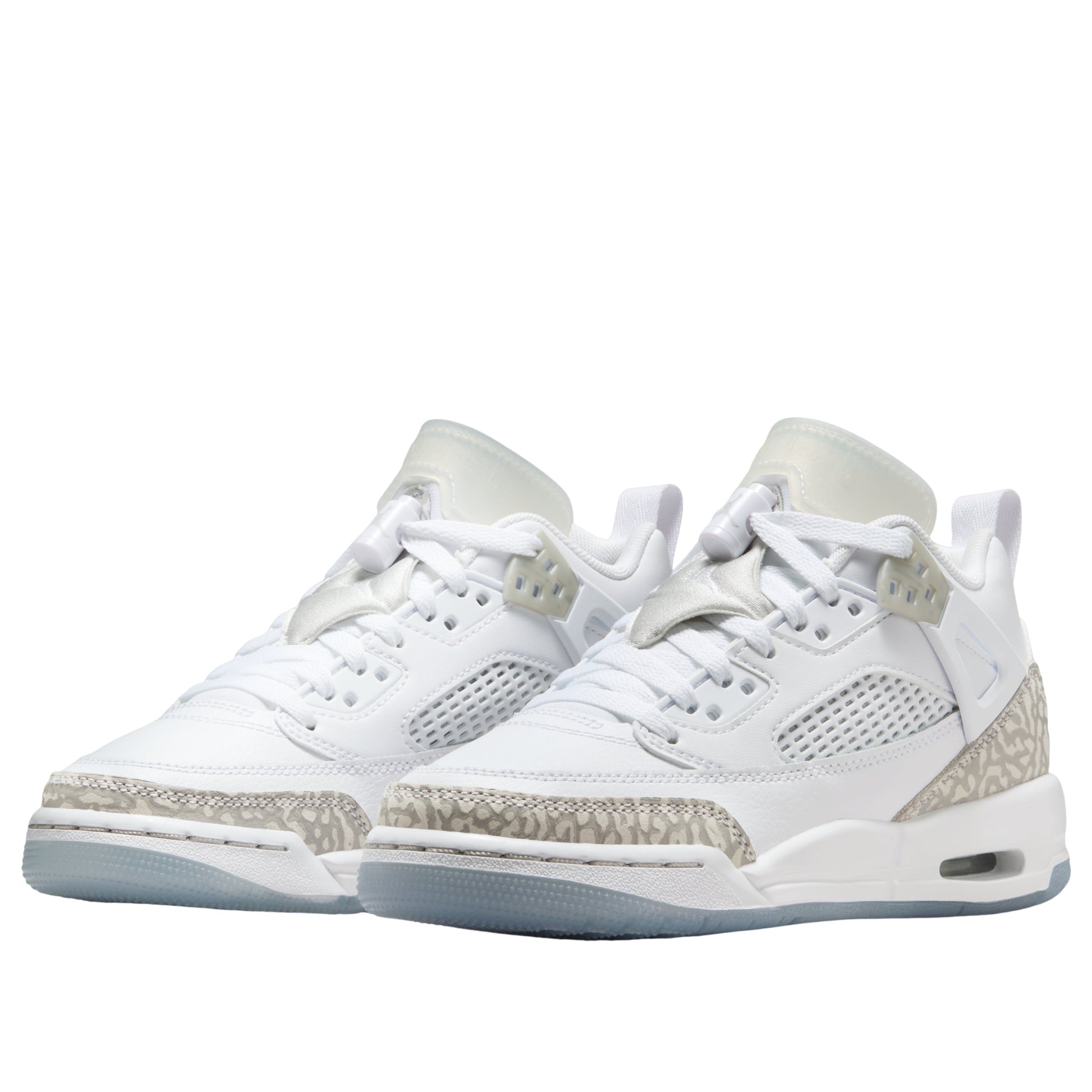 (GS) Air Jordan Spizike Low 'White Metallic Silver Barely Blue' FQ3950-103