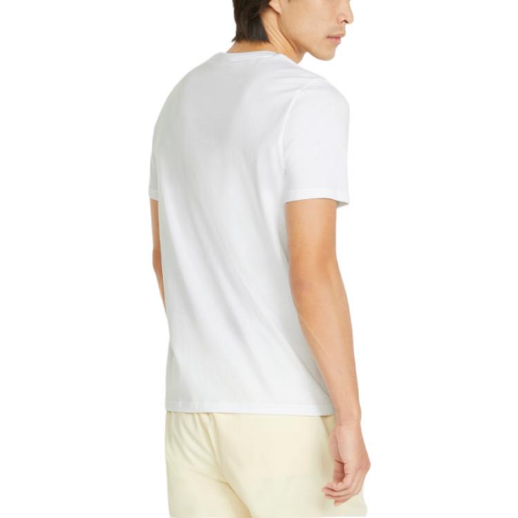 PUMA Sport Fit Short Sleeve Training T-Shirt 'White' 536964-02