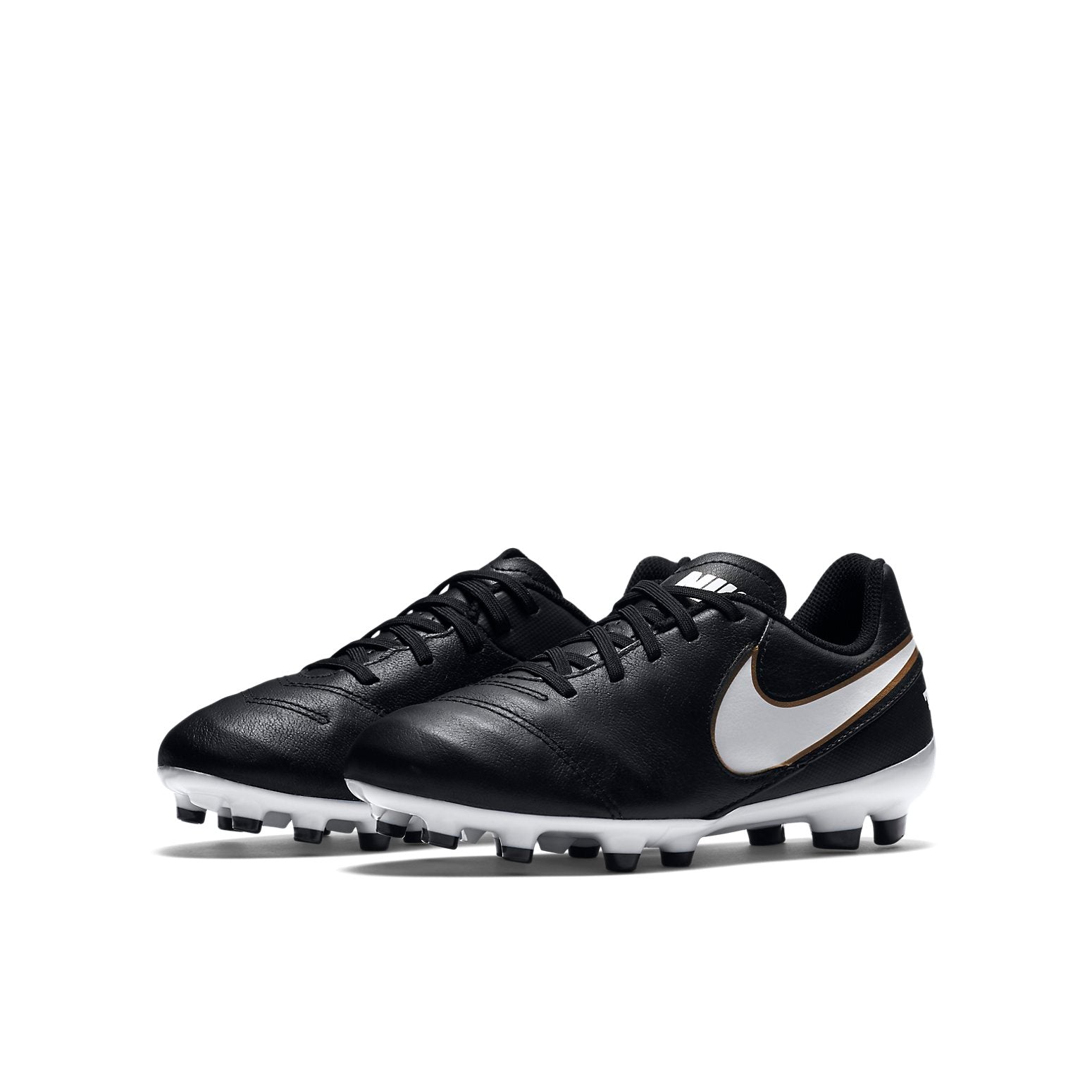 (GS) Nike Tiempo Legend VI FG 'Black White' 819186-010