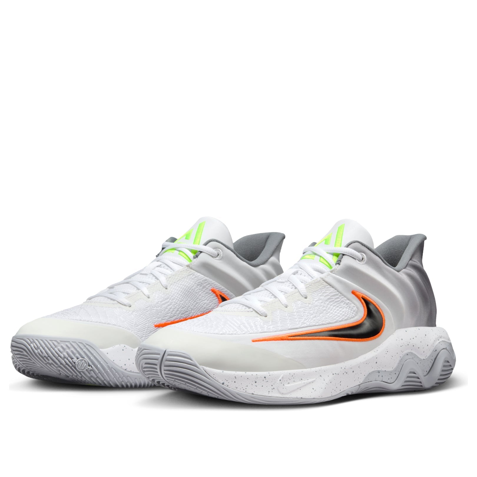 Nike Giannis Immortality 4 EP 'White Fluorescent Yellow Wolf Gray Black' FQ3681-102
