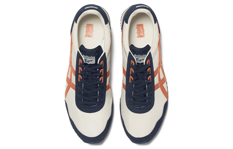 Onitsuka Tiger Dualio Marathon Running Shoes 'White Navy Orange' 1183B545-101