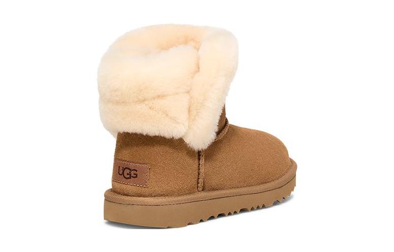 (PS) UGG Classic Low Fur 'Chestnut' 1153637K-CHE