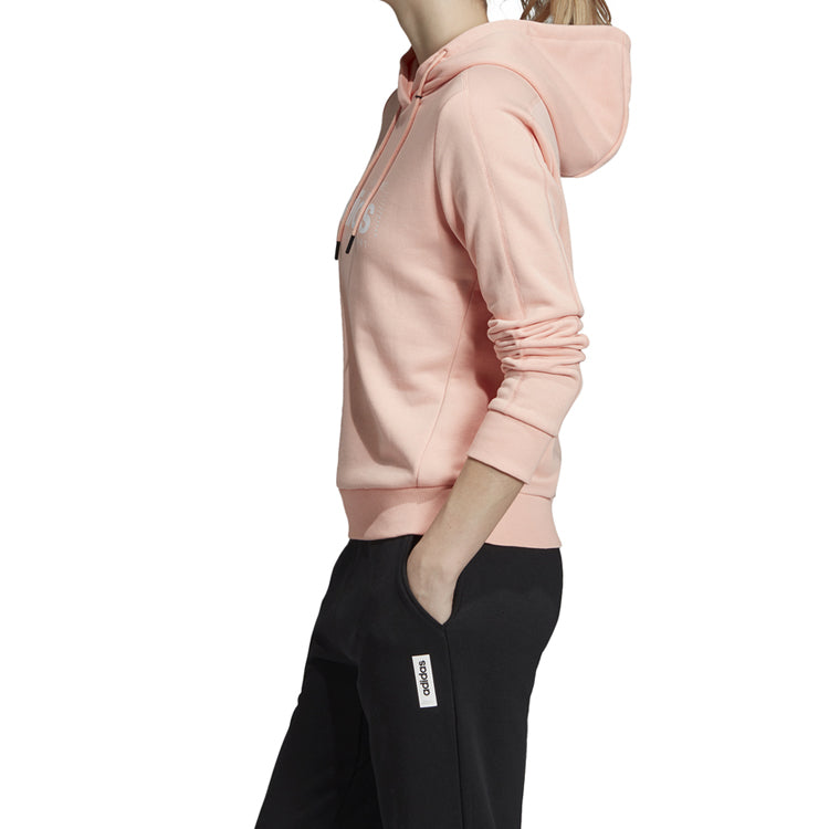 (WMNS) adidas Brilliant Basics Hoodie 'Pink' EI4636