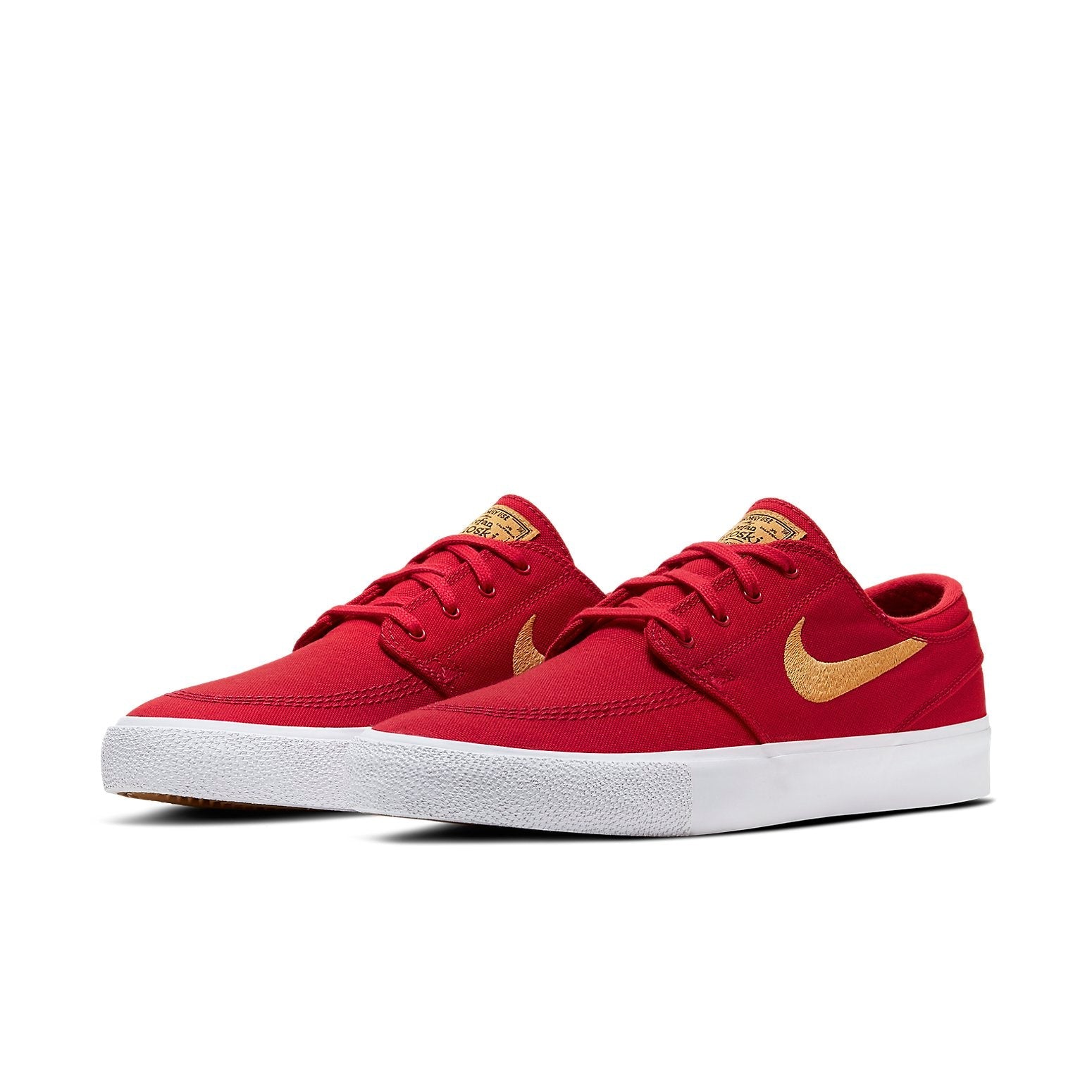 Nike Zoom Stefan Janoski Canvas RM SB 'University Red Club Gold' AR7718-603