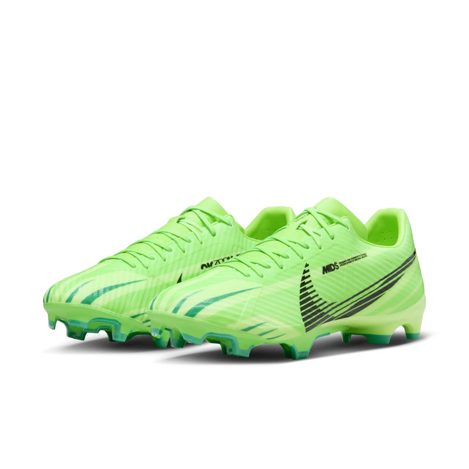 Nike Zoom Mercurial Vapor 15 MG 'Green Strike Black' FJ7200-300