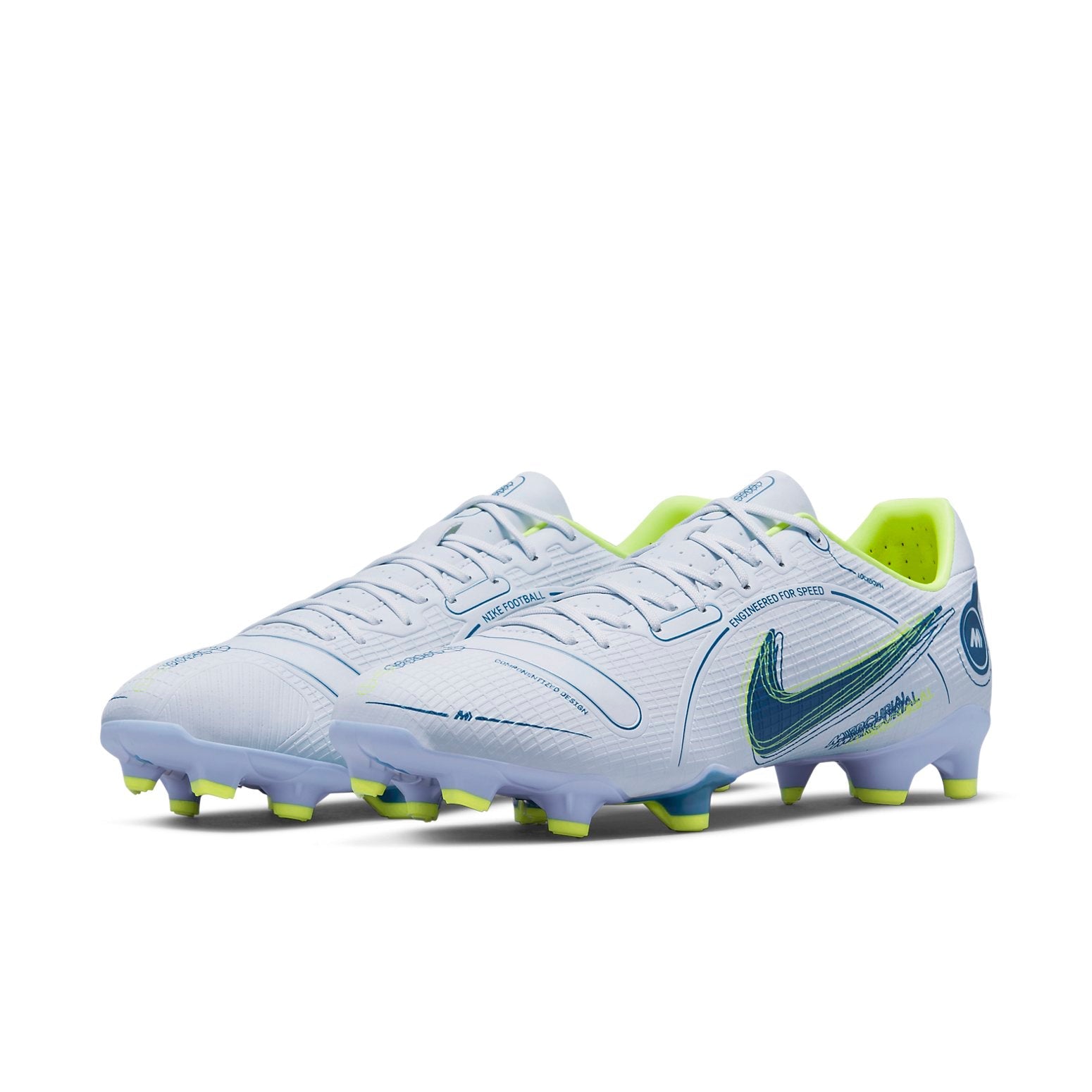 Nike Mercurial Vapor 14 Academy MG 'Grey Blackened Blue' DJ2869-054