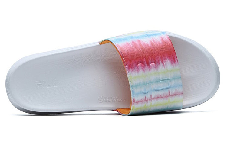 (WMNS) Fila Fusion Slide 'White Multi' T12W125503FOG