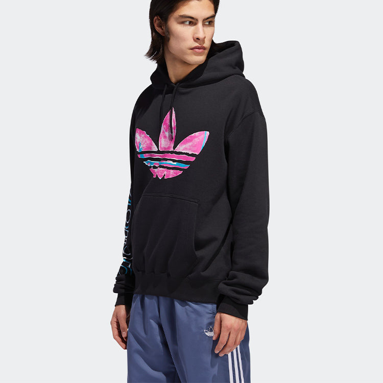 Men's adidas originals Watercolor Printing Black ED6273
