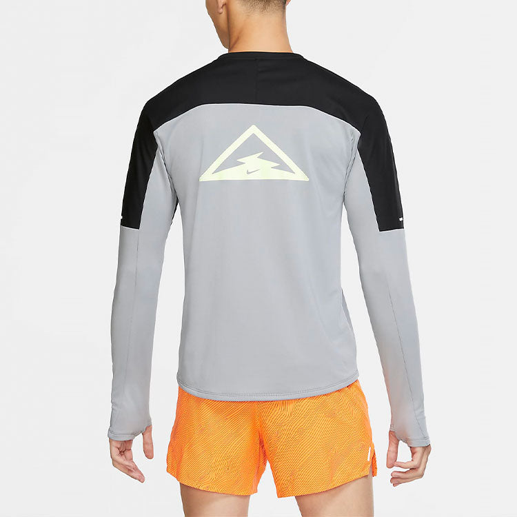 Nike AS Men's NK ELMNT Top LS Trail PARTICLE GREY CU5741-073