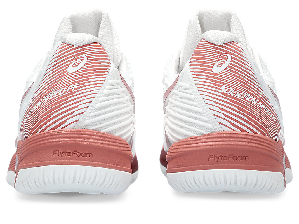 (WMNS) ASICS Solution Speed FF 2 'White Light Garnet' 1042A136-105