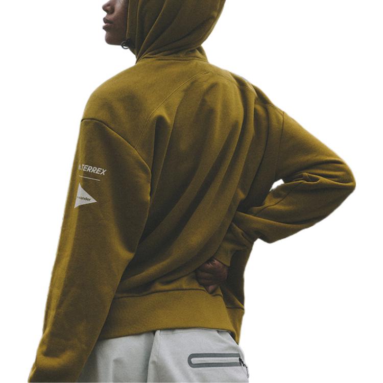 adidas Terrex x and Wander Graphic Hoodie 'Pulse Olive' HN6936